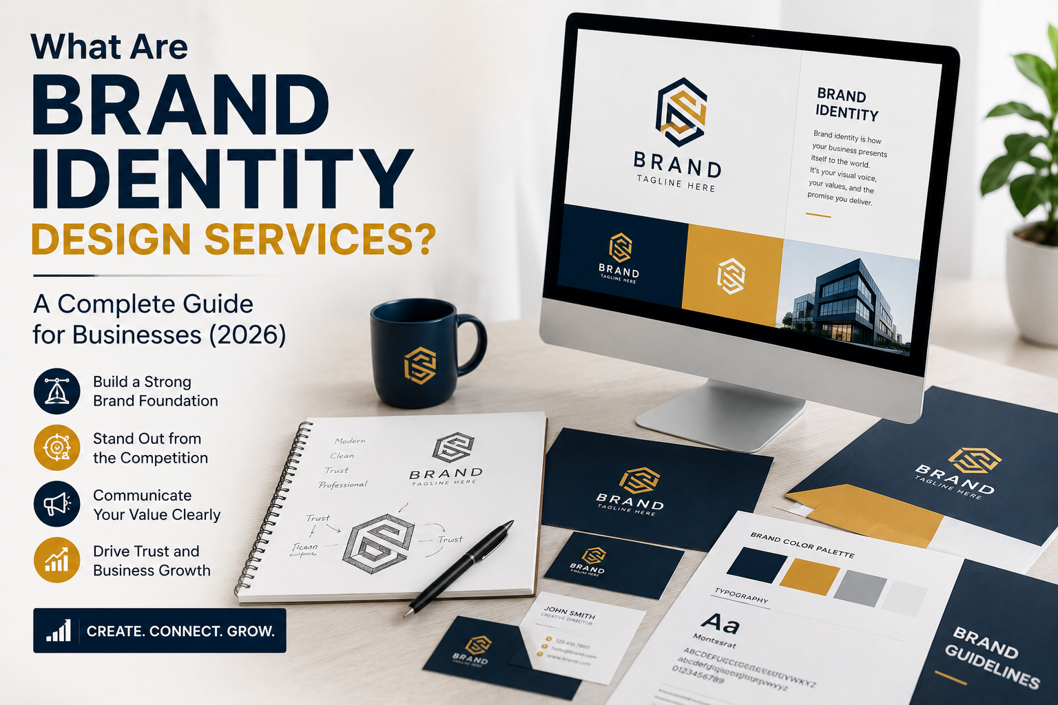 Brand identity design services