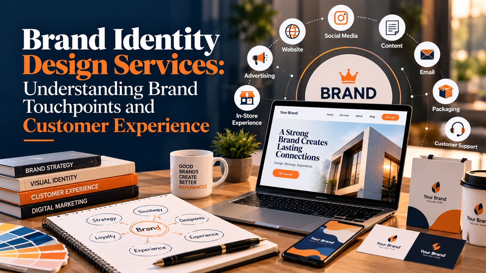 Brand Identity Design Services: Understanding Brand Touchpoints and Customer Experience